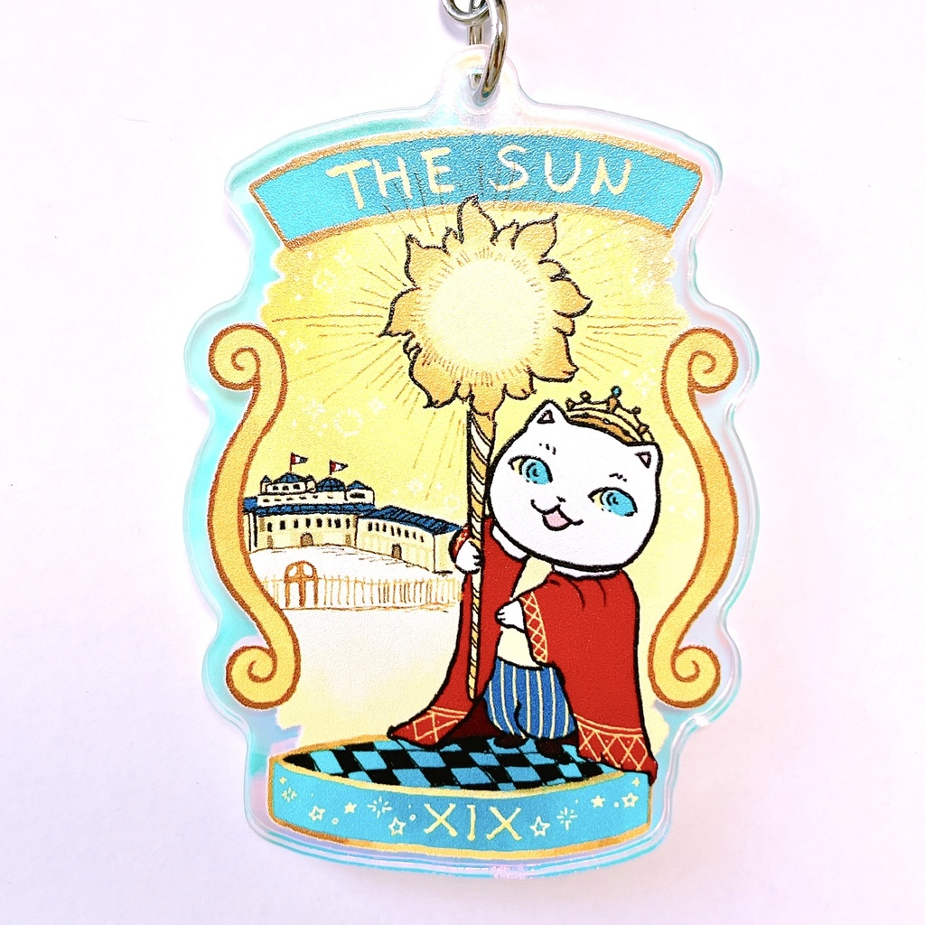 ねこタロットオーロラアクキー(全5種)