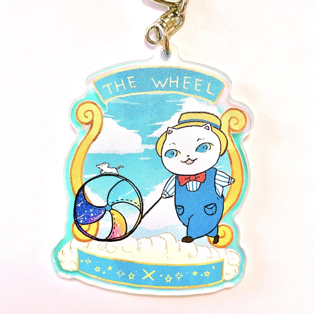 ねこタロットオーロラアクキー(全5種)