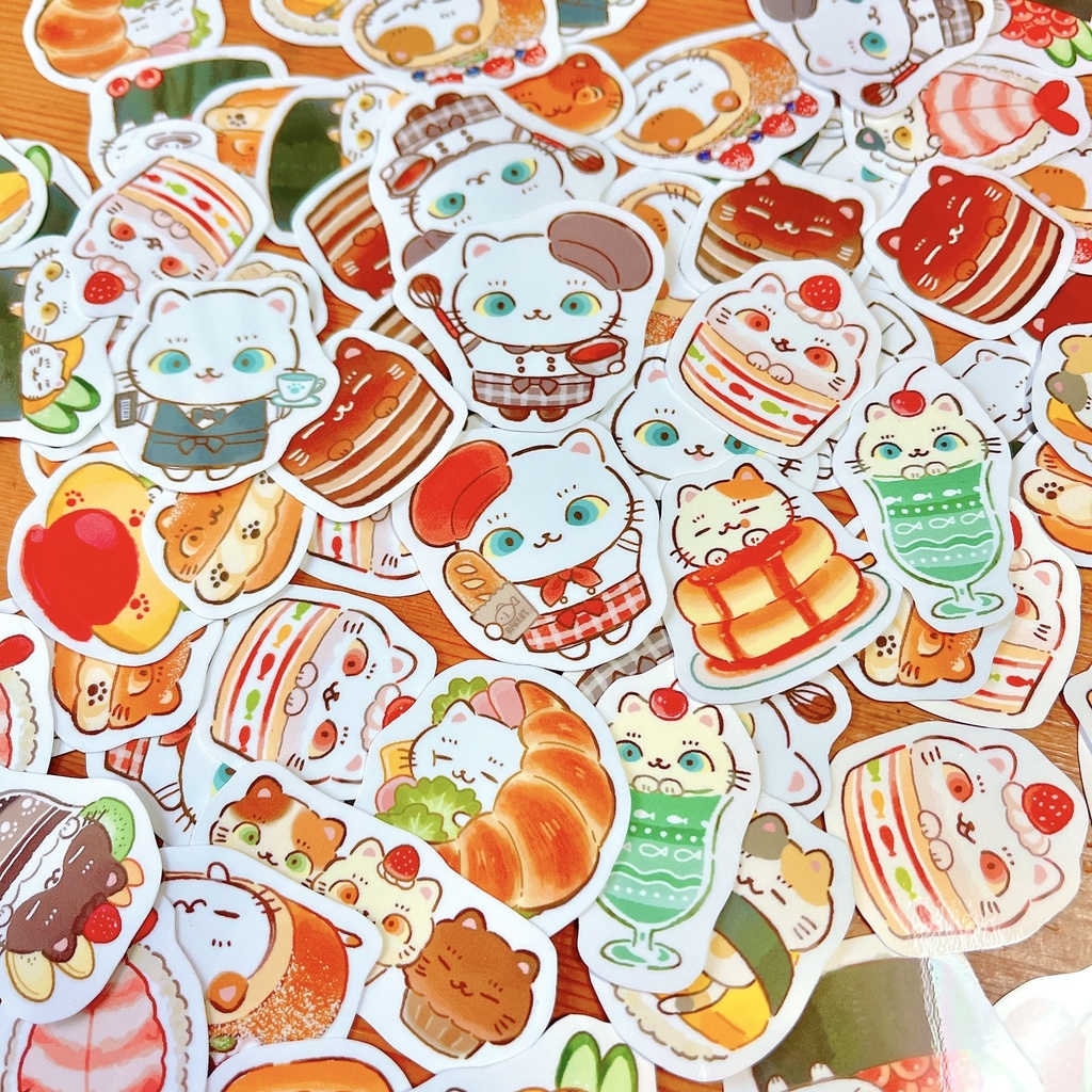 ねこシールセット(全4種)