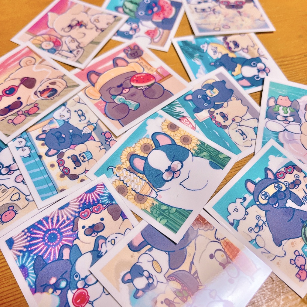 Hanapecha Diary 夏ステッカー(全16種)