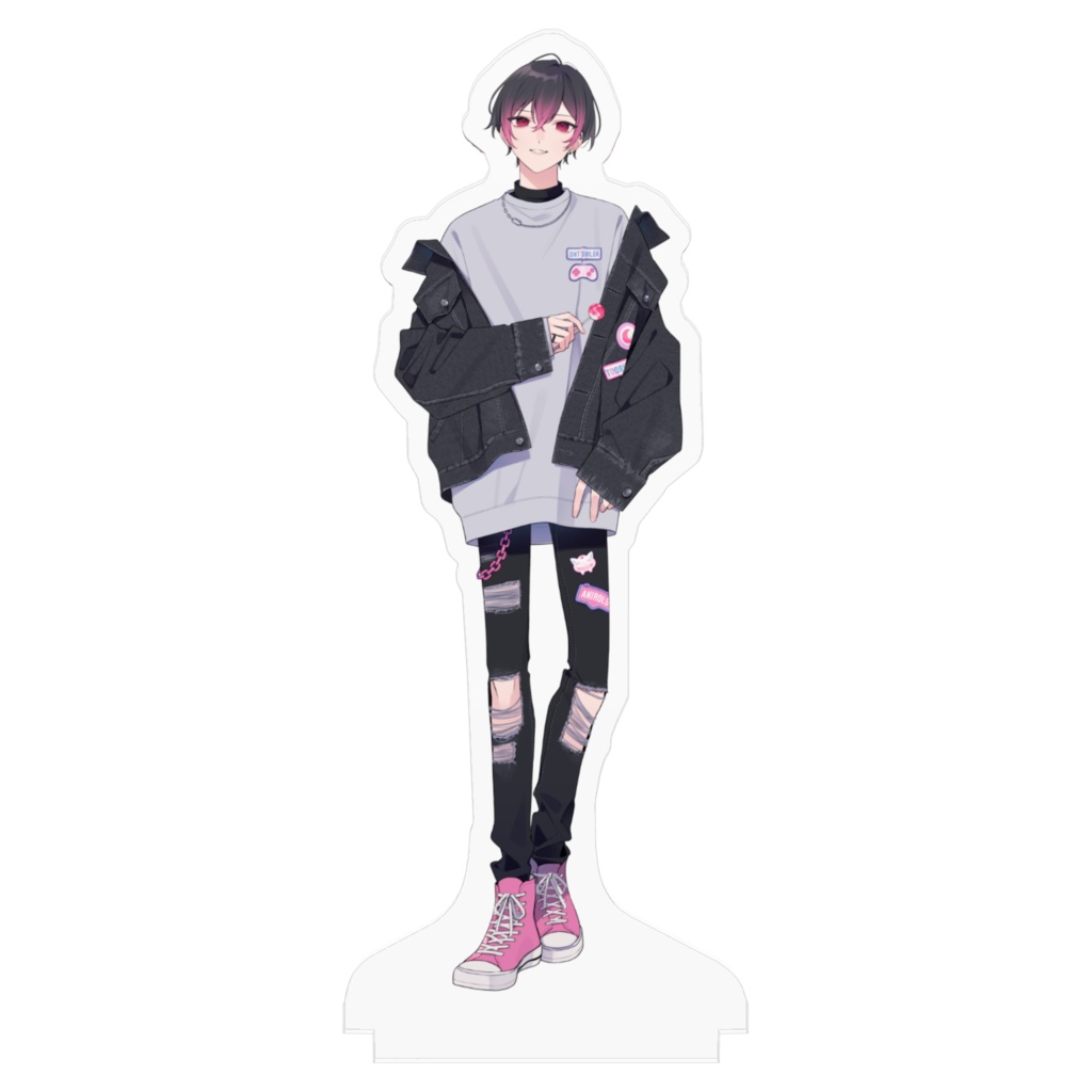 雨宮かける 全身アクリルフィギュア 100×100mm