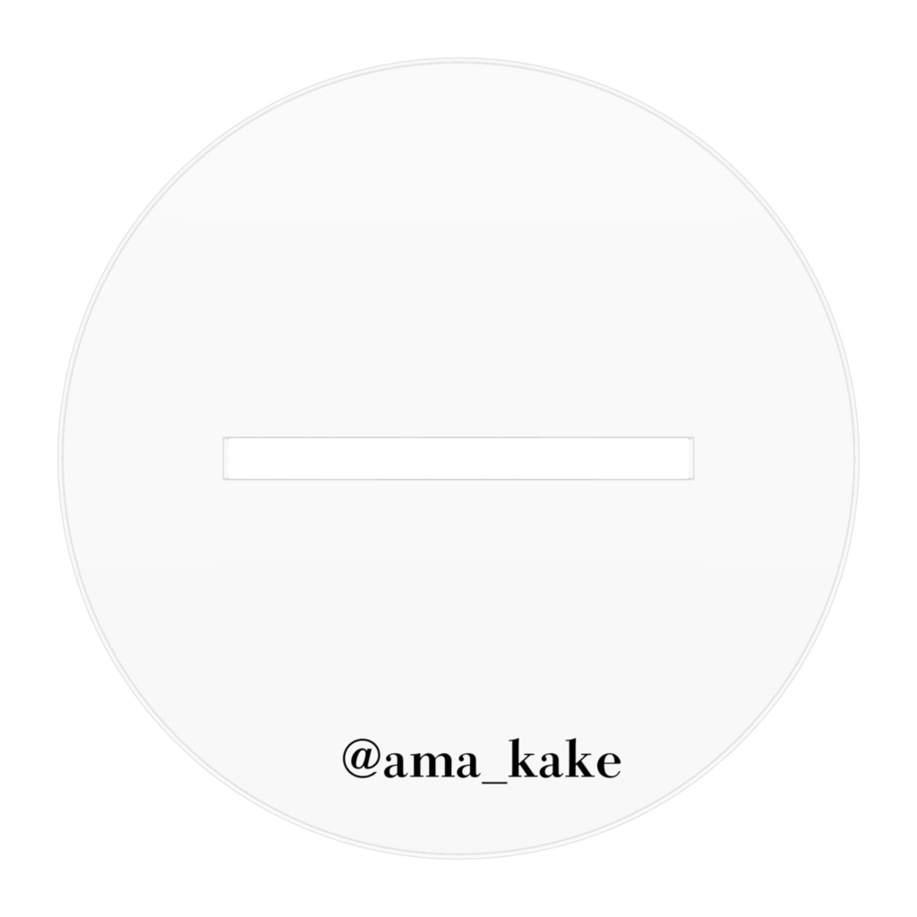 雨宮かける 全身アクリルフィギュア 100×100mm