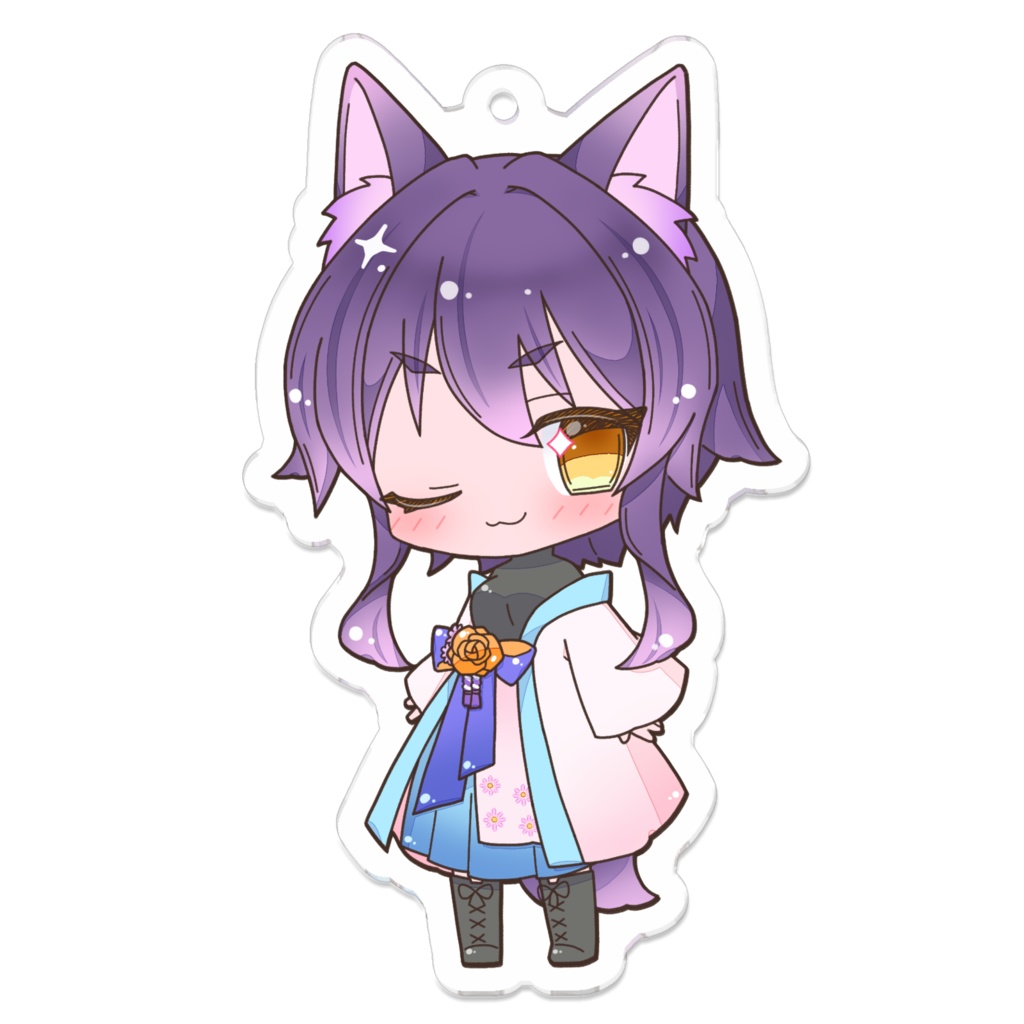 コーティング仕様SDアクリルキーホルダー(全4種)