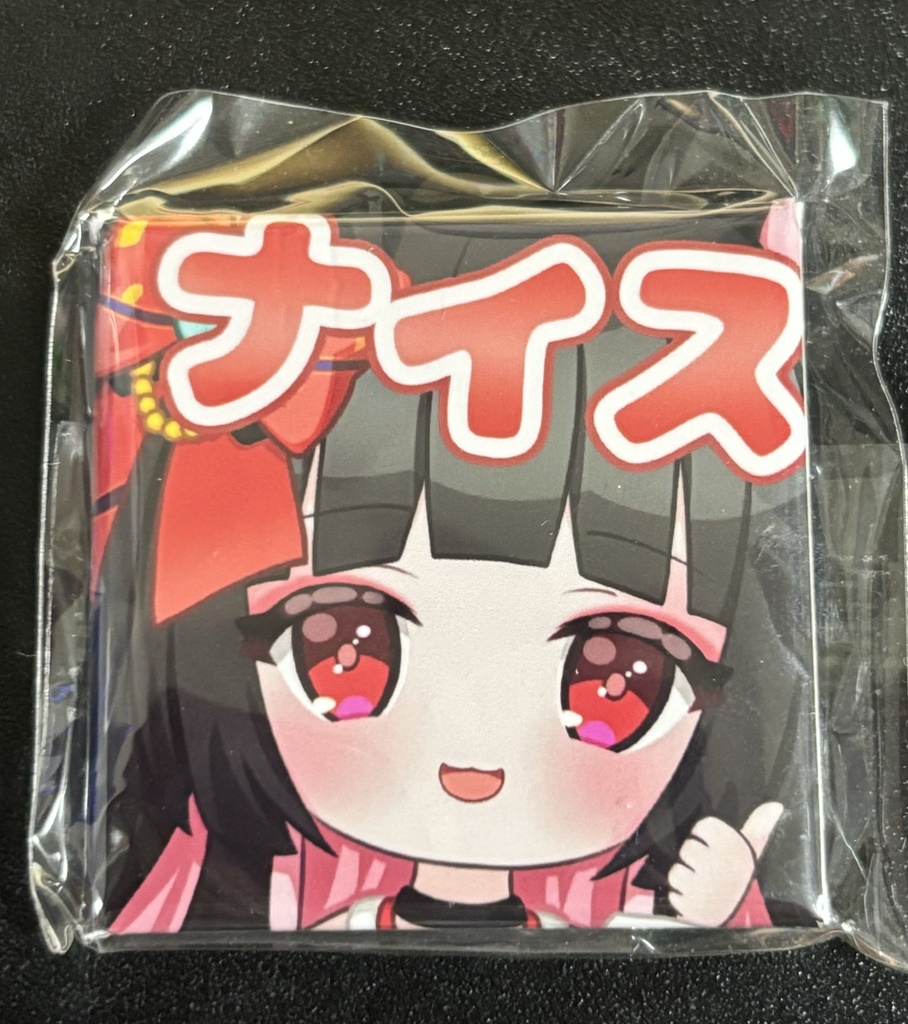 スタンプ缶バッジ