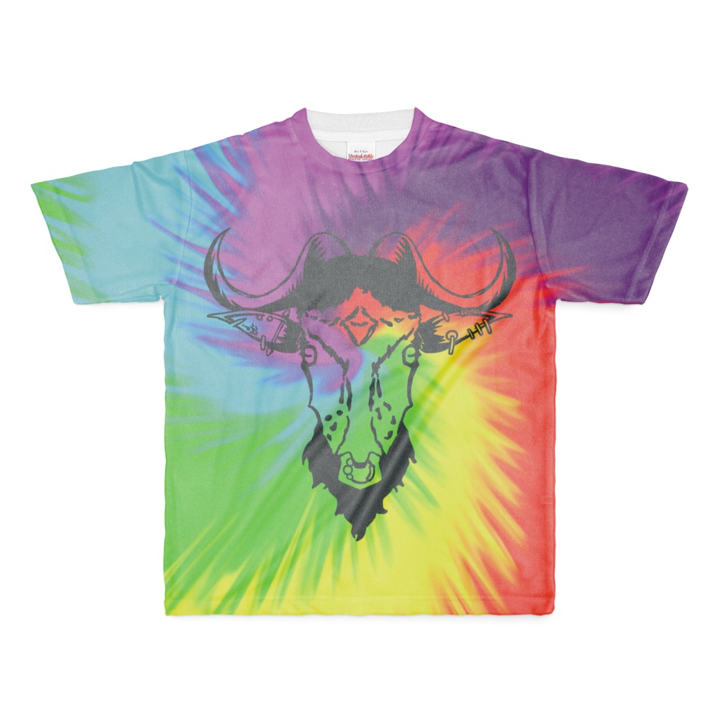 タイダイ風Ｔシャツ