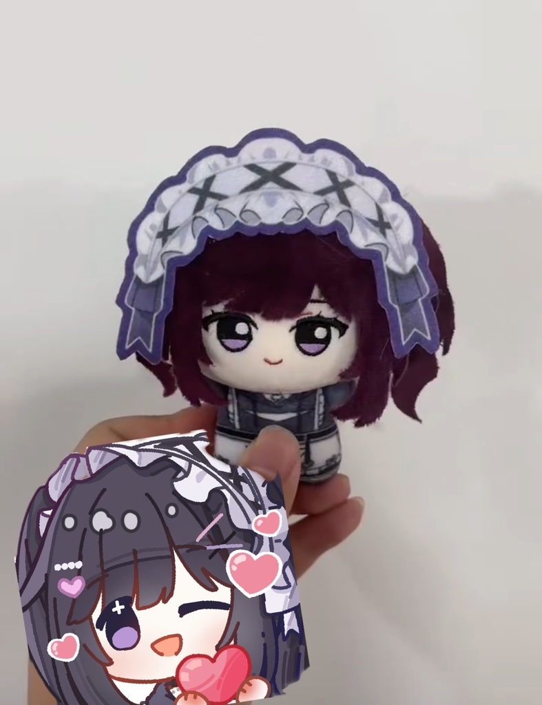 Yuki亭ちびぬいぐるみ+髪飾り+特典シール