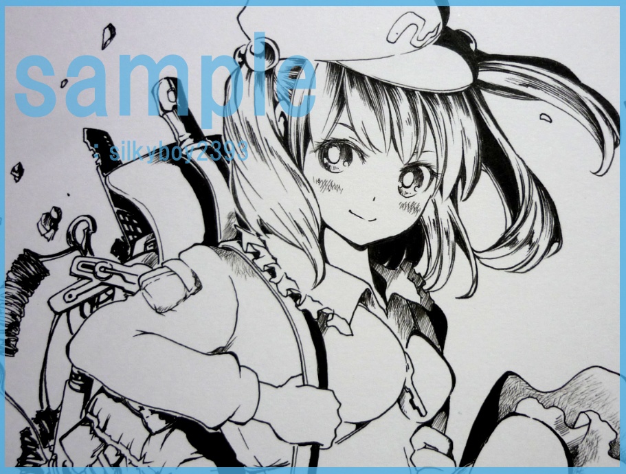 手描きイラスト 東方project 東方虹龍洞 河城にとり Silkyboy2393 Booth 手描きイラスト 東方project 東方虹龍洞 河城にとり Silkyboy2393 Booth