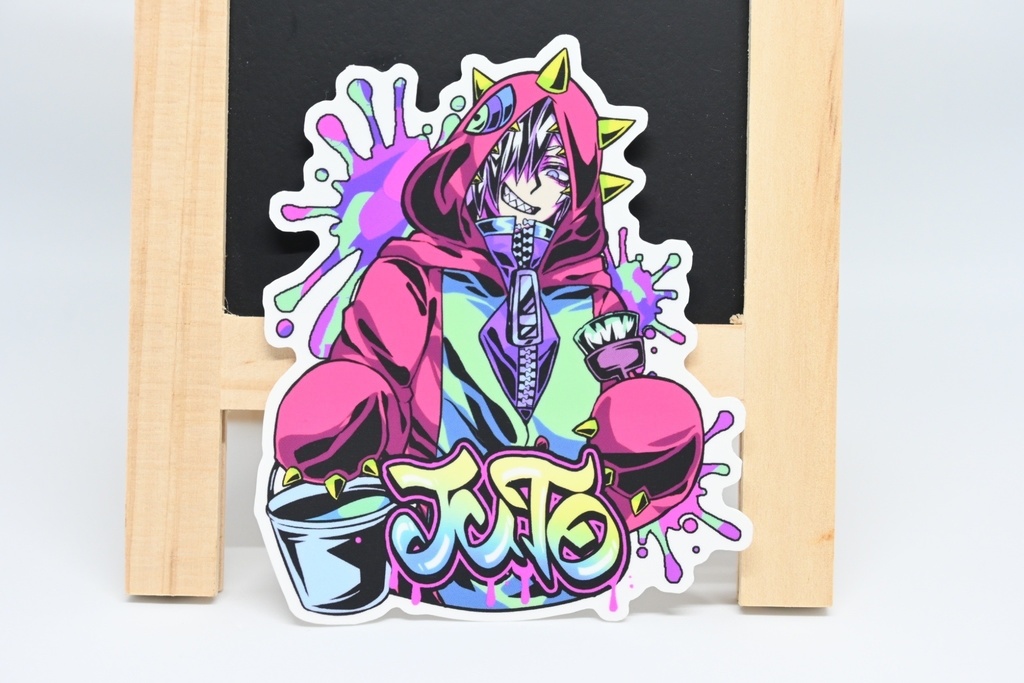 白亜獣斗 ステッカー