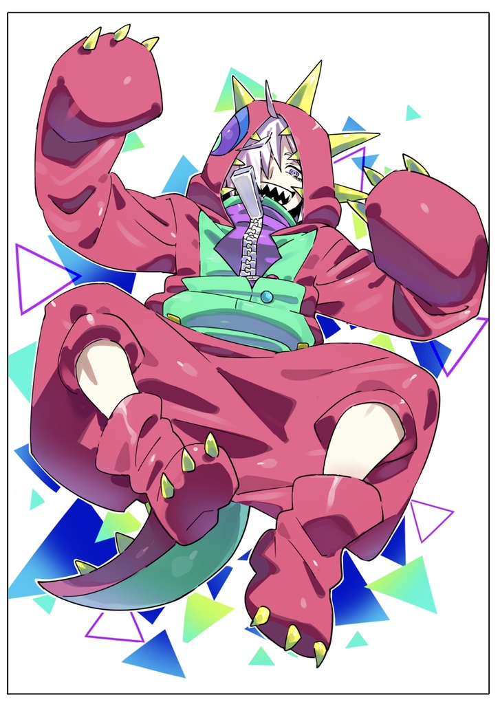 白亜獣斗 クリアファイル