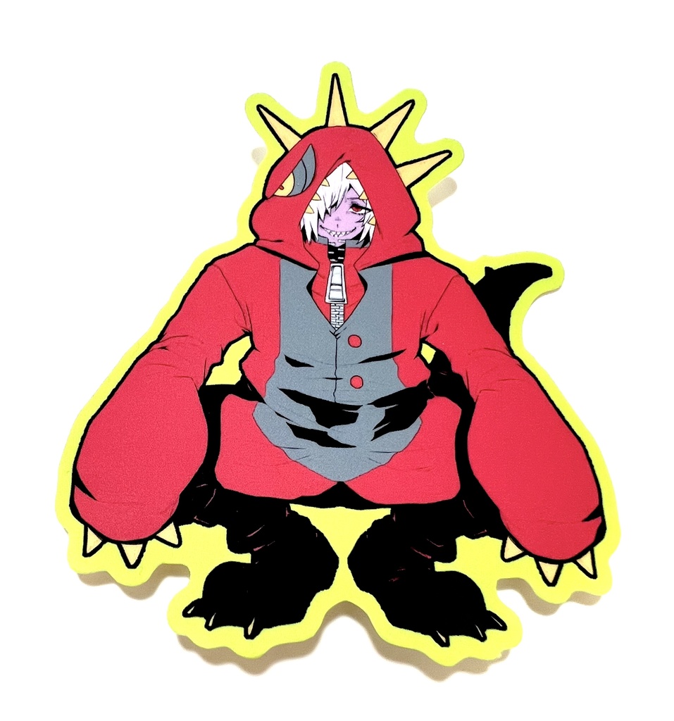 白亜獣斗 コミティア142ver. ステッカー