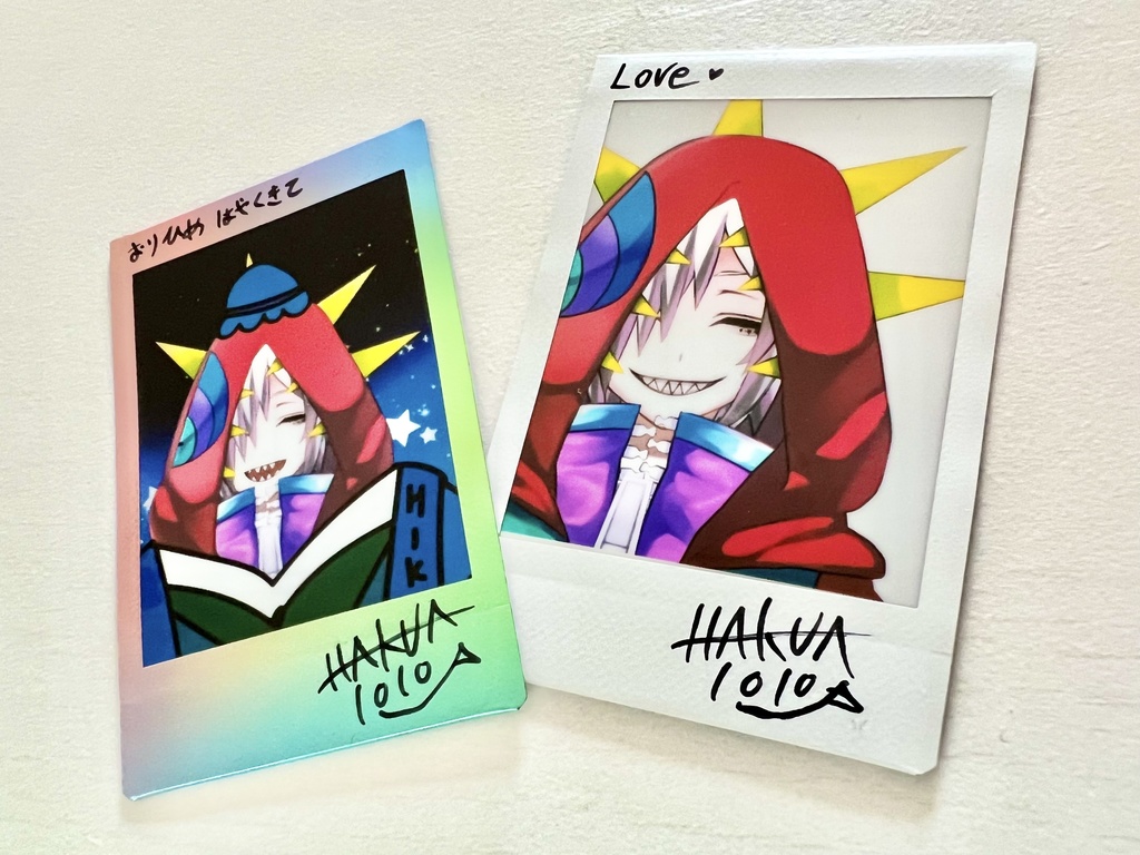 白亜獣斗 ノーマルチェキ ver.3