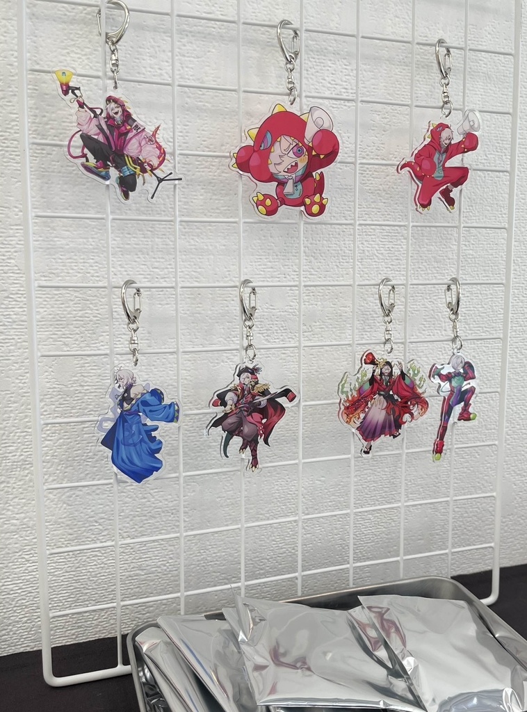 白亜獣斗 Variety Pack アクリルキーホルダー(全7種/ランダム)