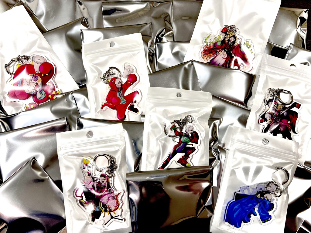 白亜獣斗 Variety Pack アクリルキーホルダー(全7種/ランダム)