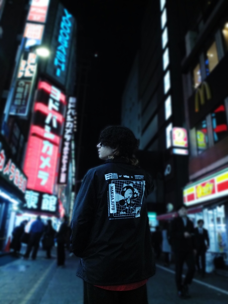 【受注生産】白亜獣斗 PACKAGING COACH JACKET