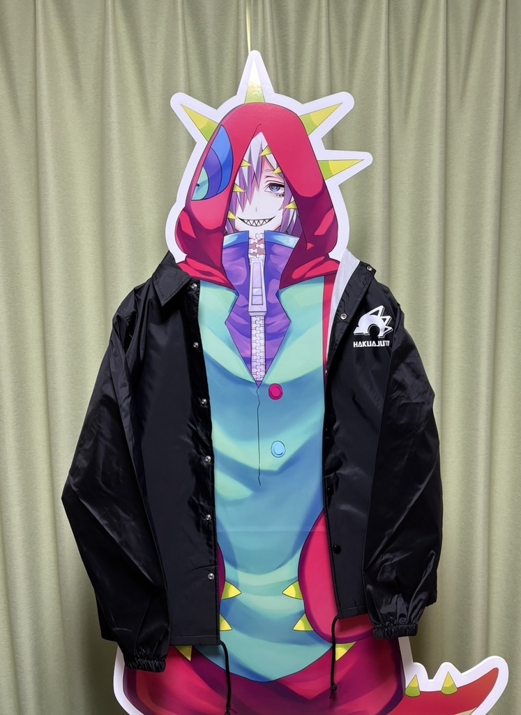 【受注生産】白亜獣斗 PACKAGING COACH JACKET