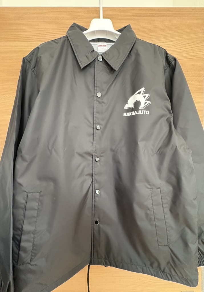 【受注生産】白亜獣斗 PACKAGING COACH JACKET