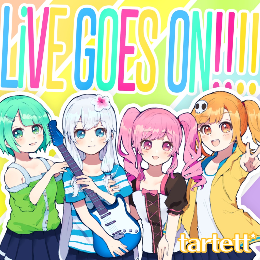【DL】LiVE GOES ON!!!!【アニメ『ばんぷろ なつフェス！』主題歌】