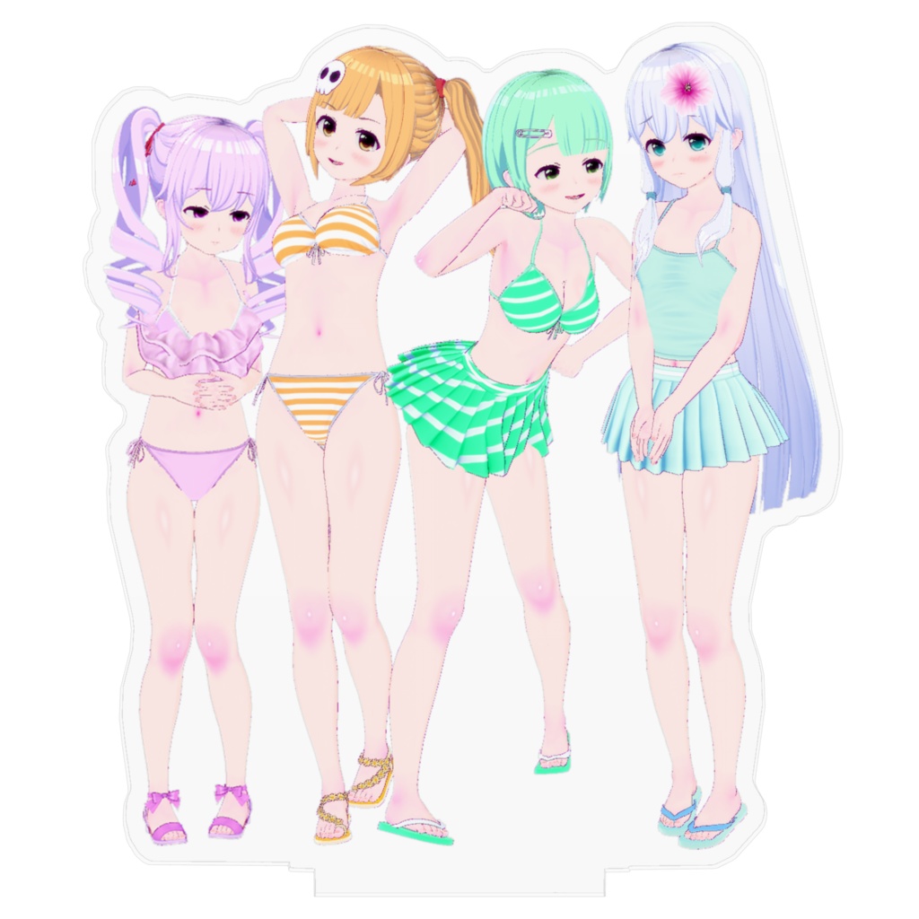 ばんぷろ なつフェス! アクリルフィギュア 水着ver.