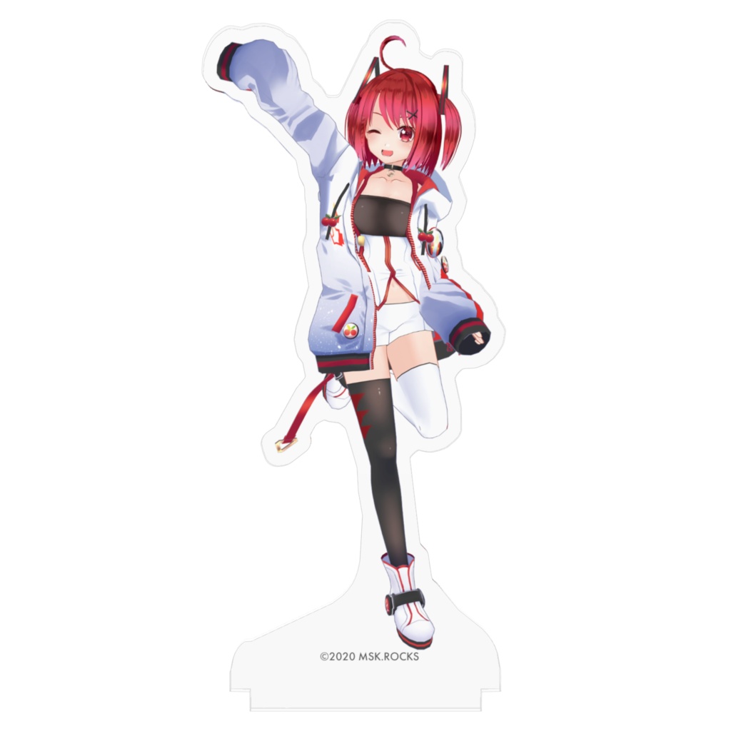 赤坂まさか とてもかわいいアクリルフィギュア Akasaka Masaka's Very Kawaii Figure