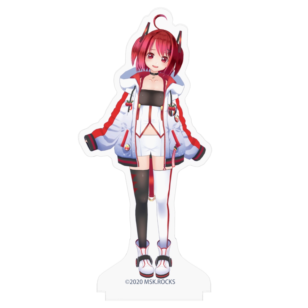 赤坂まさか かなりかわいいアクリルフィギュア Akasaka Masaka's So Kawaii Figure