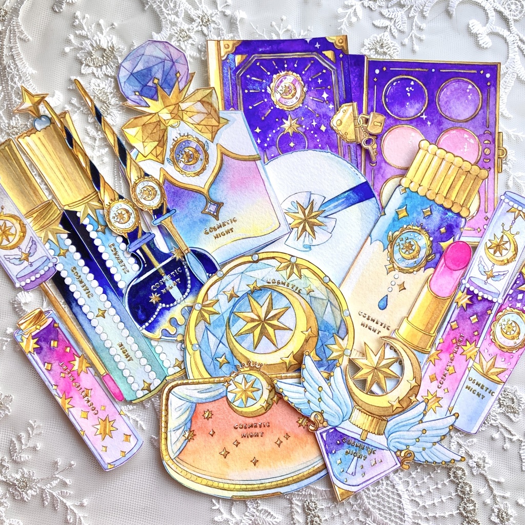 【原画】お化粧ごっこ