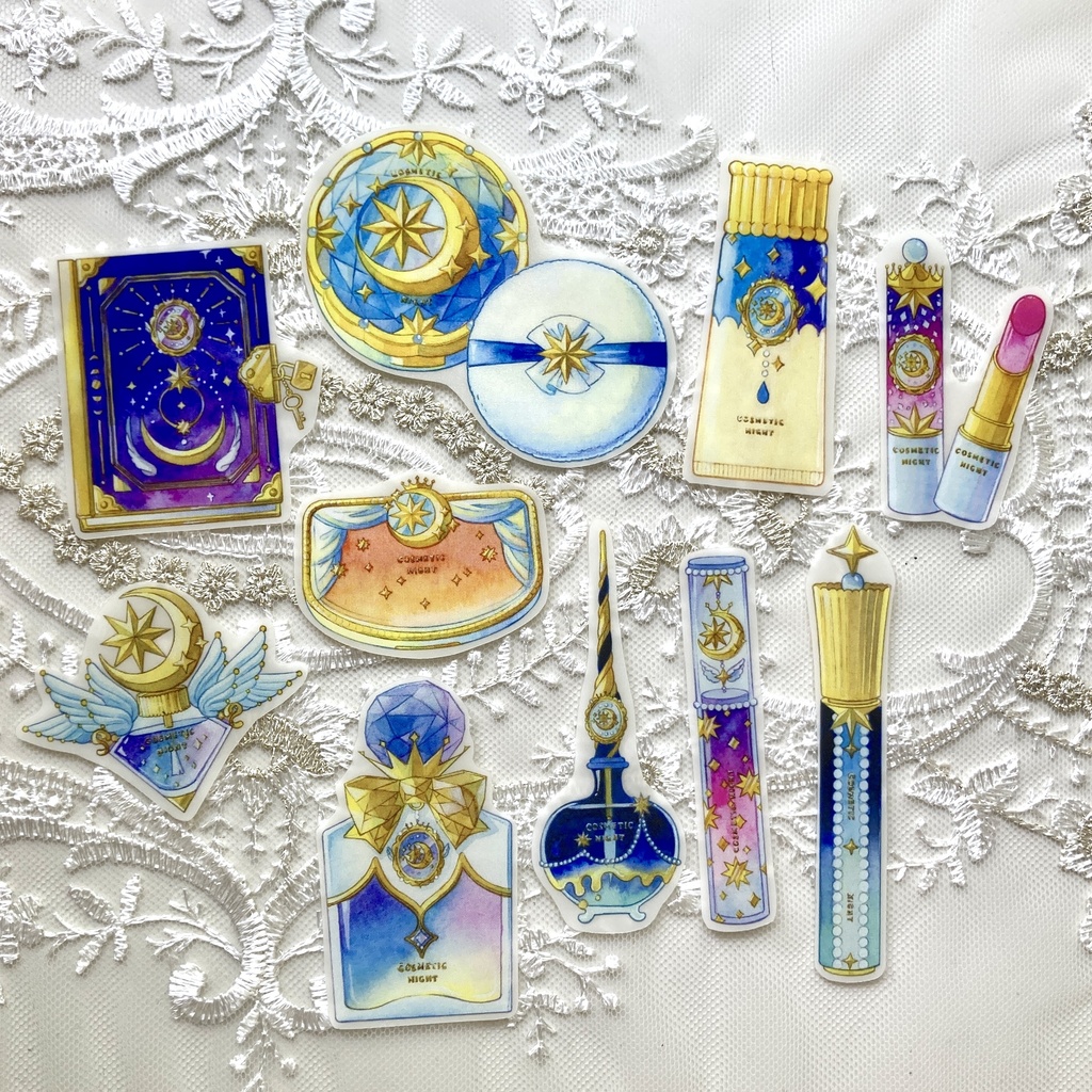 【シール】コスメ柄