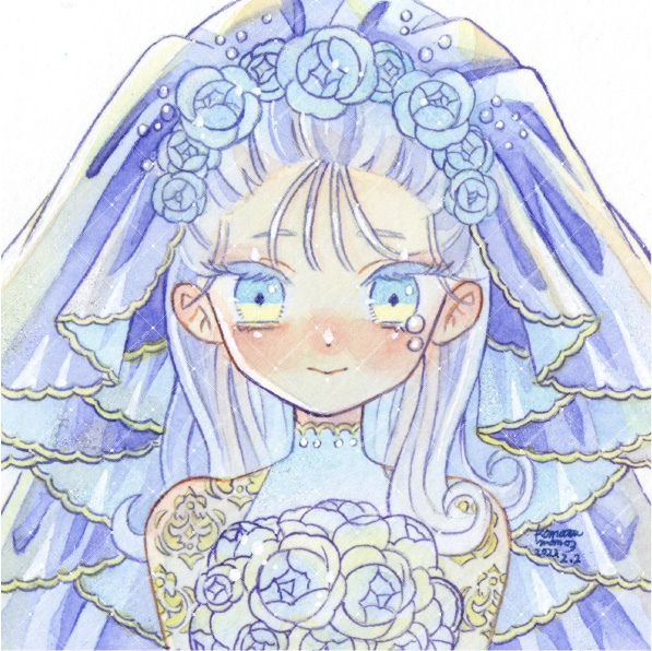【小さい原画】花嫁