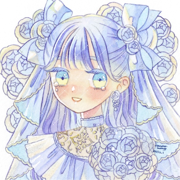 【小さい原画】花嫁