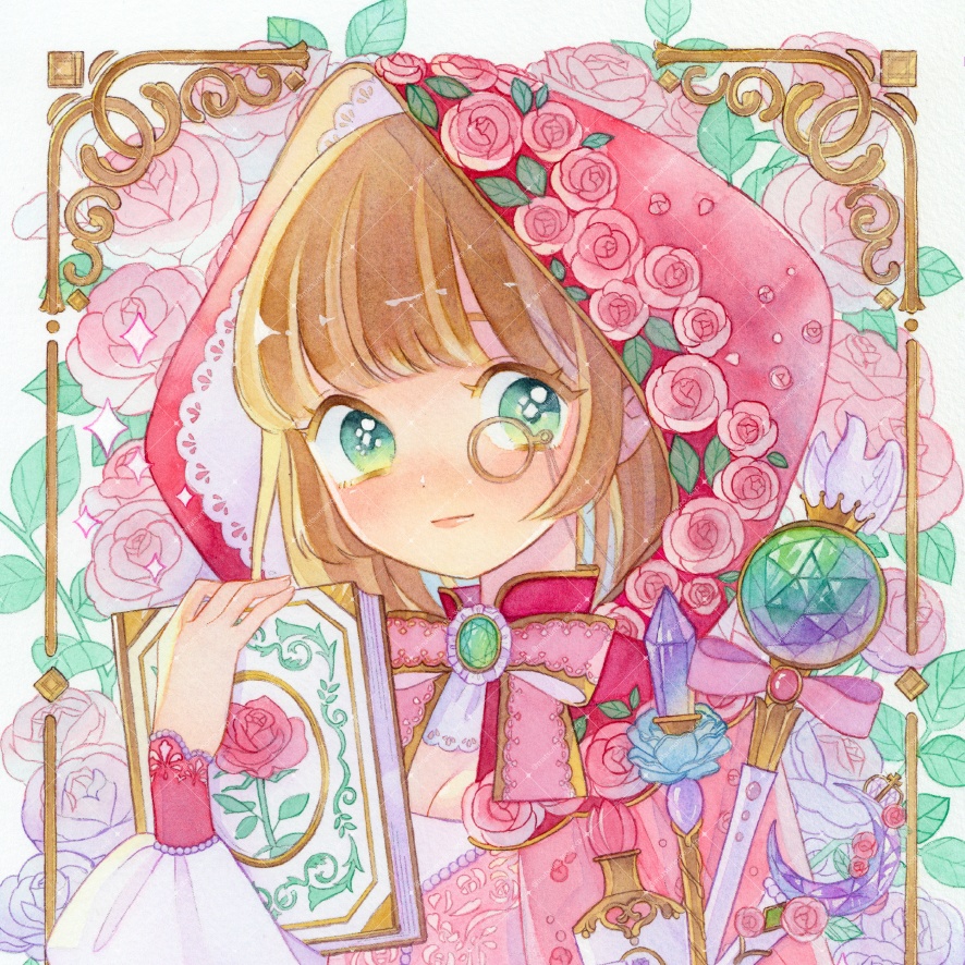【イラスト集】花と宝石の魔法具