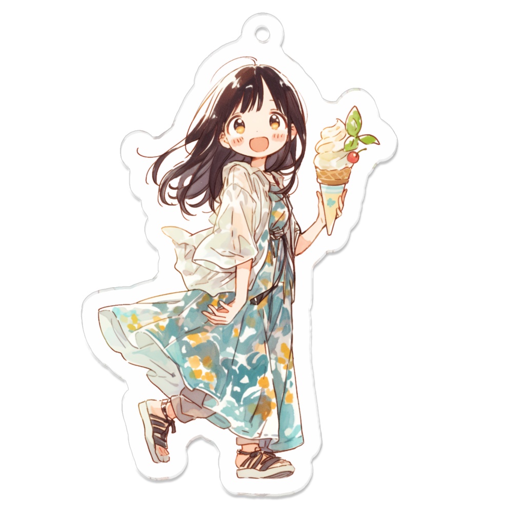ちびばにらアクキー