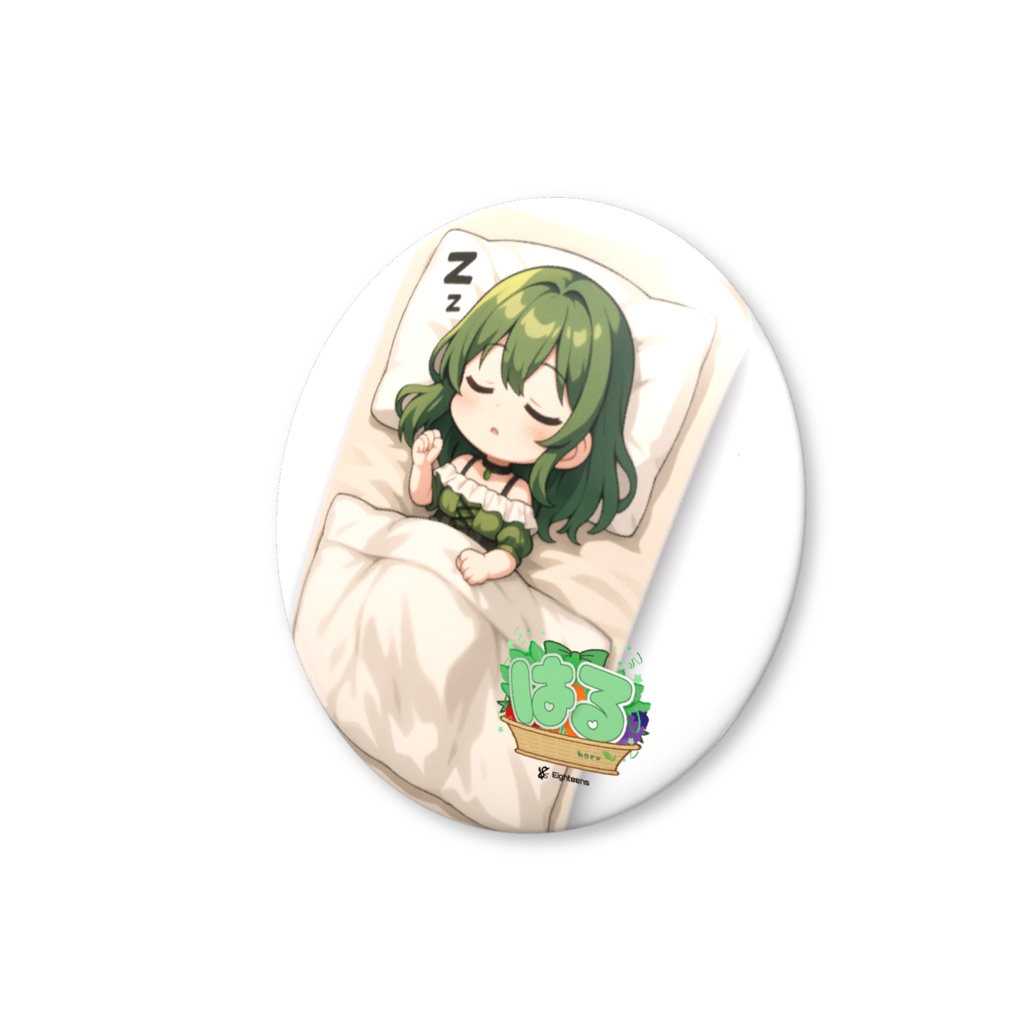 18sはるミニキャラ缶バッチ