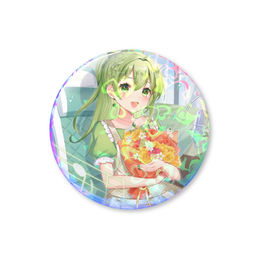 はるバースデー2026ホロ缶バッチ