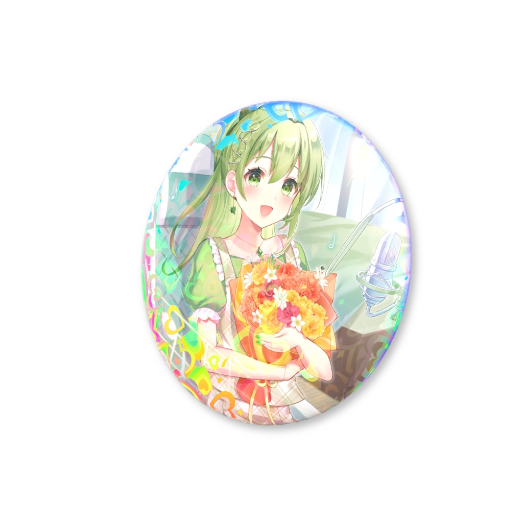 はるバースデー2026ホロ缶バッチ