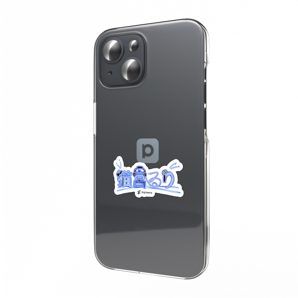 18s 猫宮るり ロゴステッカー