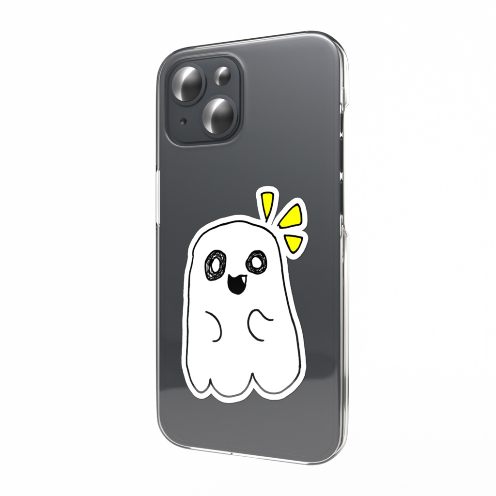 おばけスマホステッカー【あおりんご作】