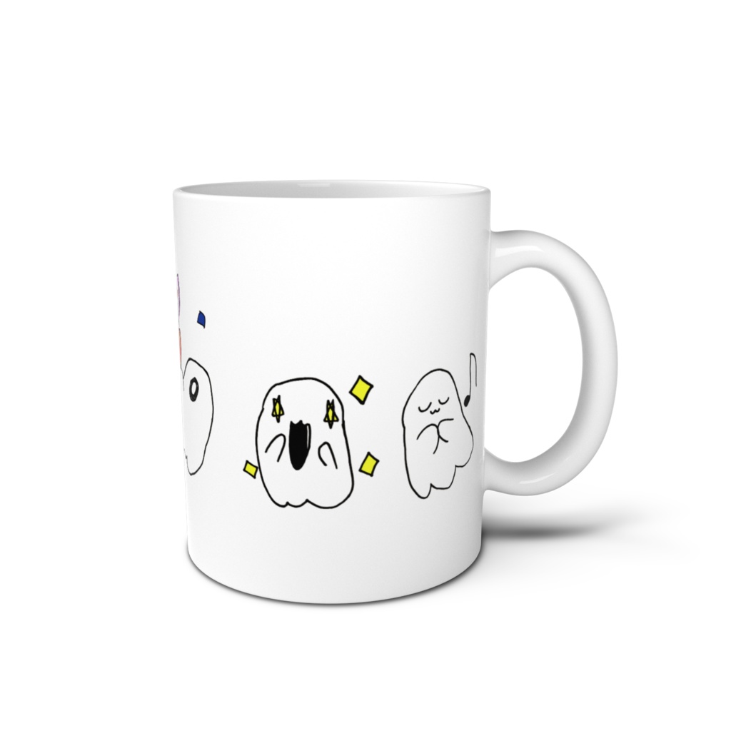 おばけマグカップ【あおりんご作】
