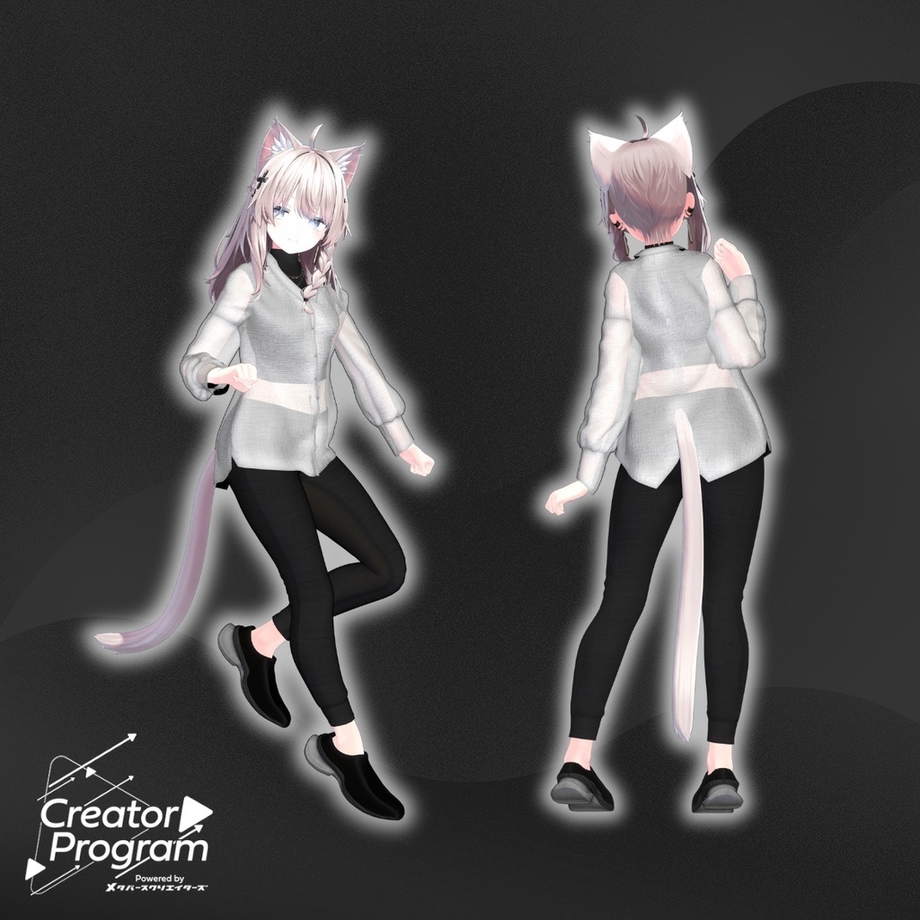 女性アバター向け衣装『See-through Shirt』 - By とかげはうす / CP32