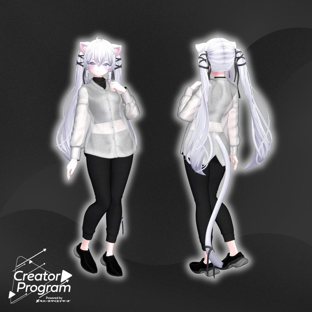 女性アバター向け衣装『See-through Shirt』 - By とかげはうす / CP32