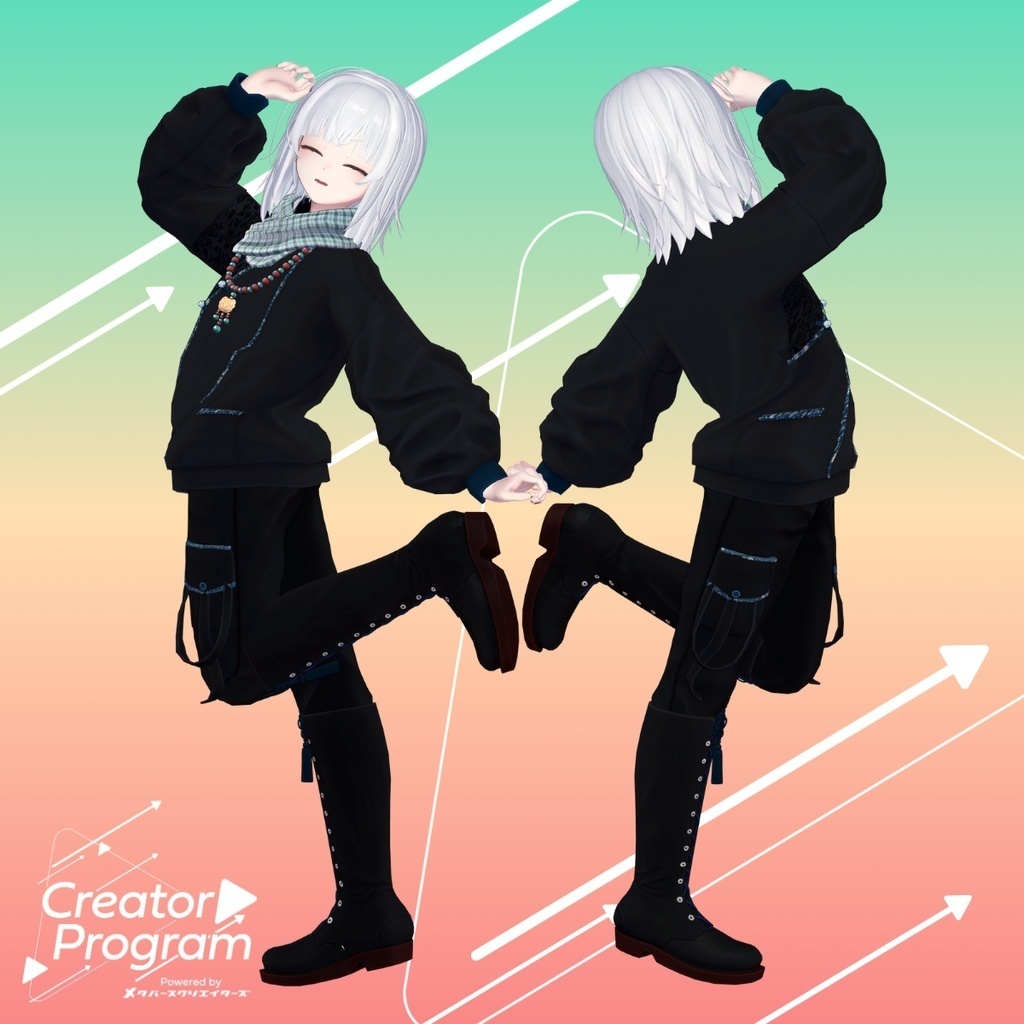 女性アバター向け衣装『SilkBloomJacket』 - By 伊ノ本カズラ / CP4