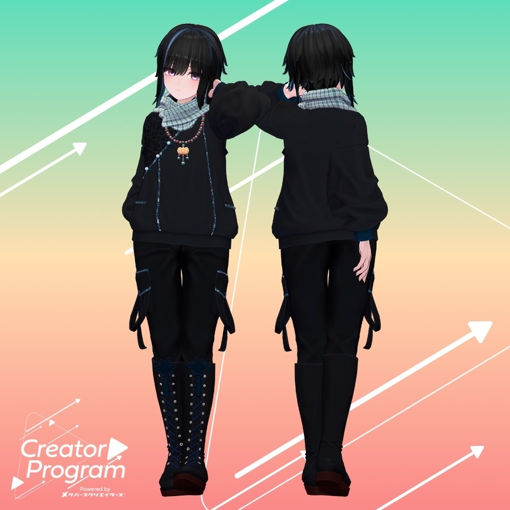 女性アバター向け衣装『SilkBloomJacket』 - By 伊ノ本カズラ / CP4