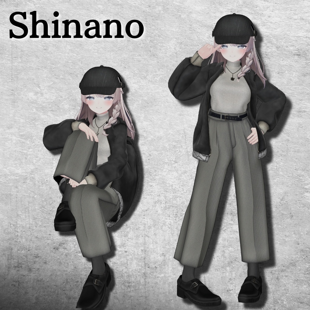 アバター向け衣装『City winter street Coordination』 - By とかげはうす / CP32