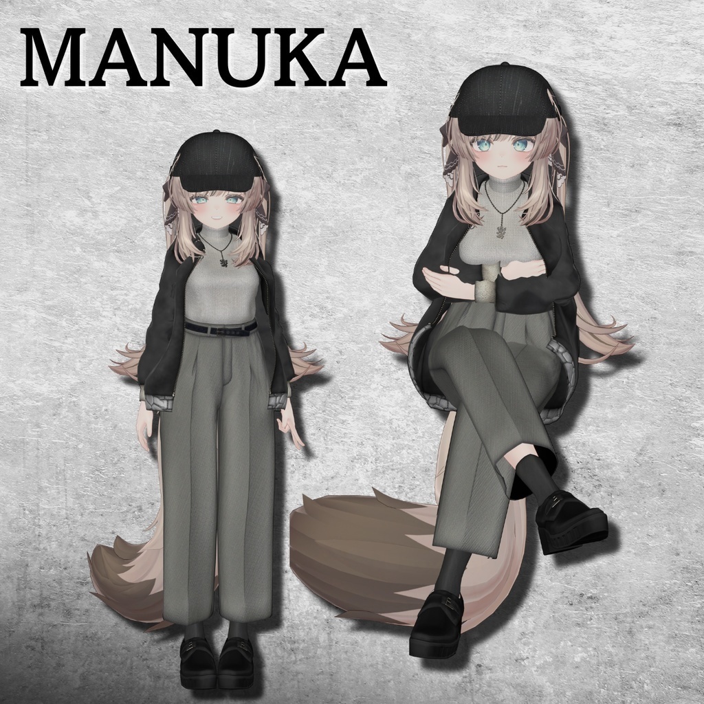 アバター向け衣装『City winter street Coordination』 - By とかげはうす / CP32