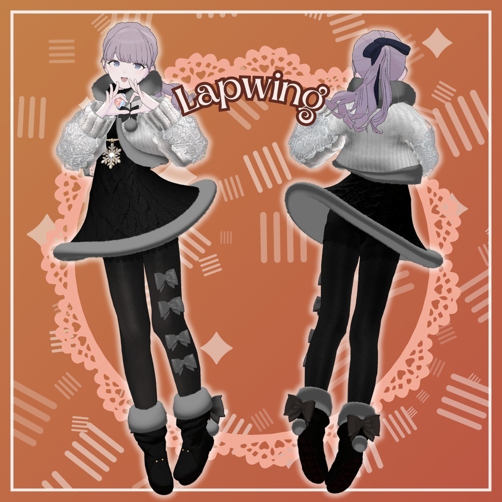 アバター向け衣装『Bonbonamour』 - By DEMITASS-KUN / CP2