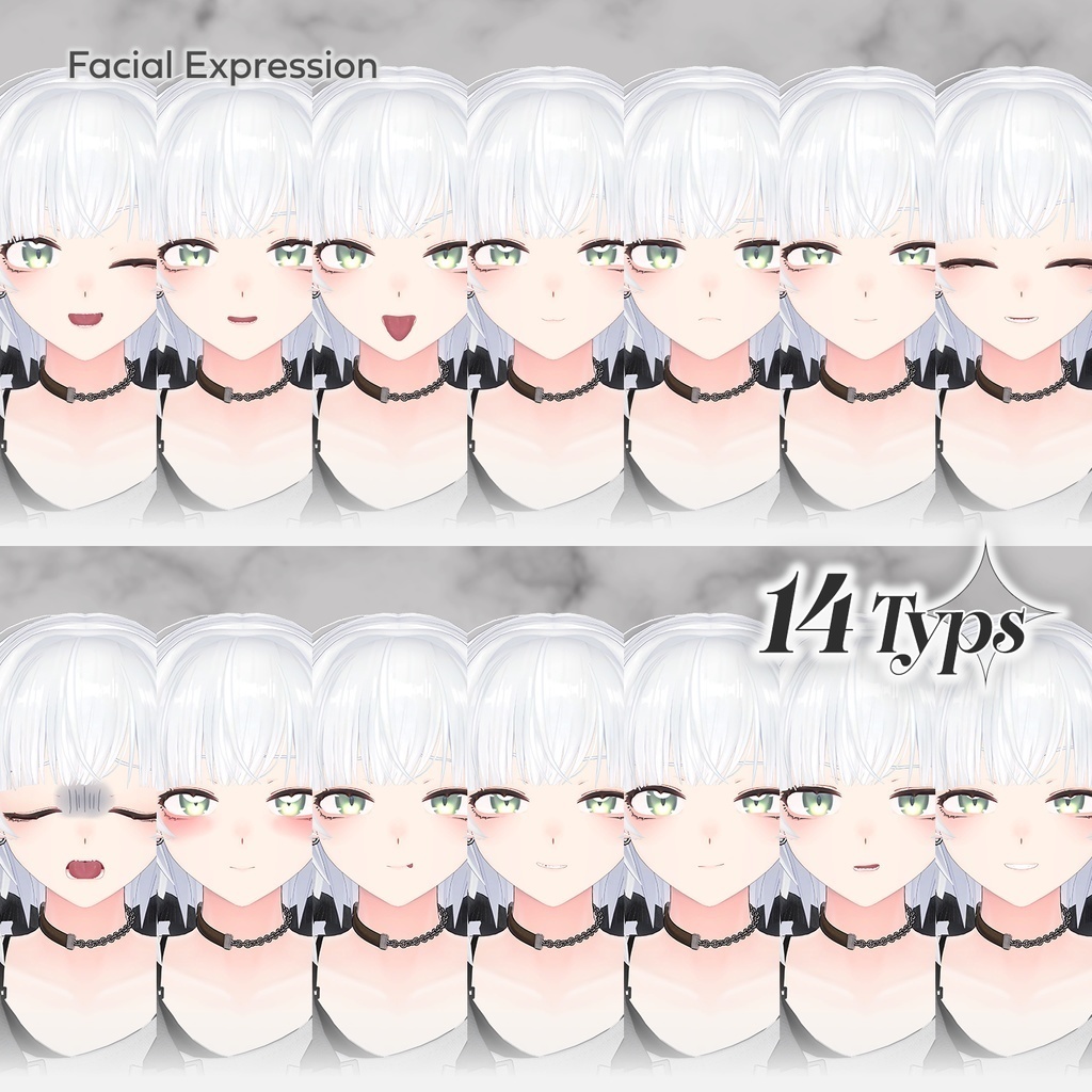 オリジナル3Dモデル『弥凪(ミナギ)』 #弥凪3D #Minagi3D / AC2