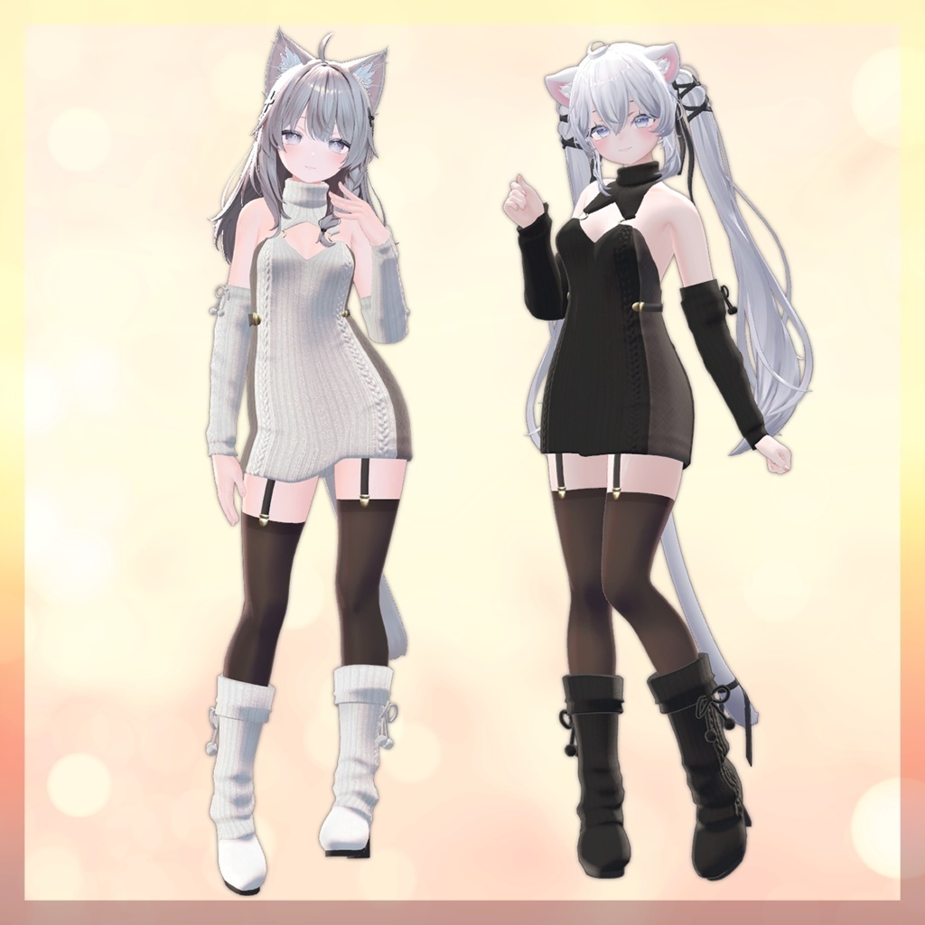 アバター向け衣装『WinterLily』 - By 風来のふうた / CP35