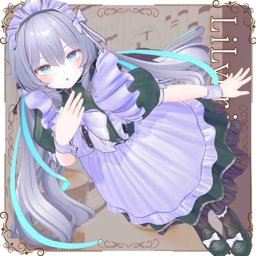 女性アバター向け衣装『リリィフリル』 - By よねぐり/ CP31