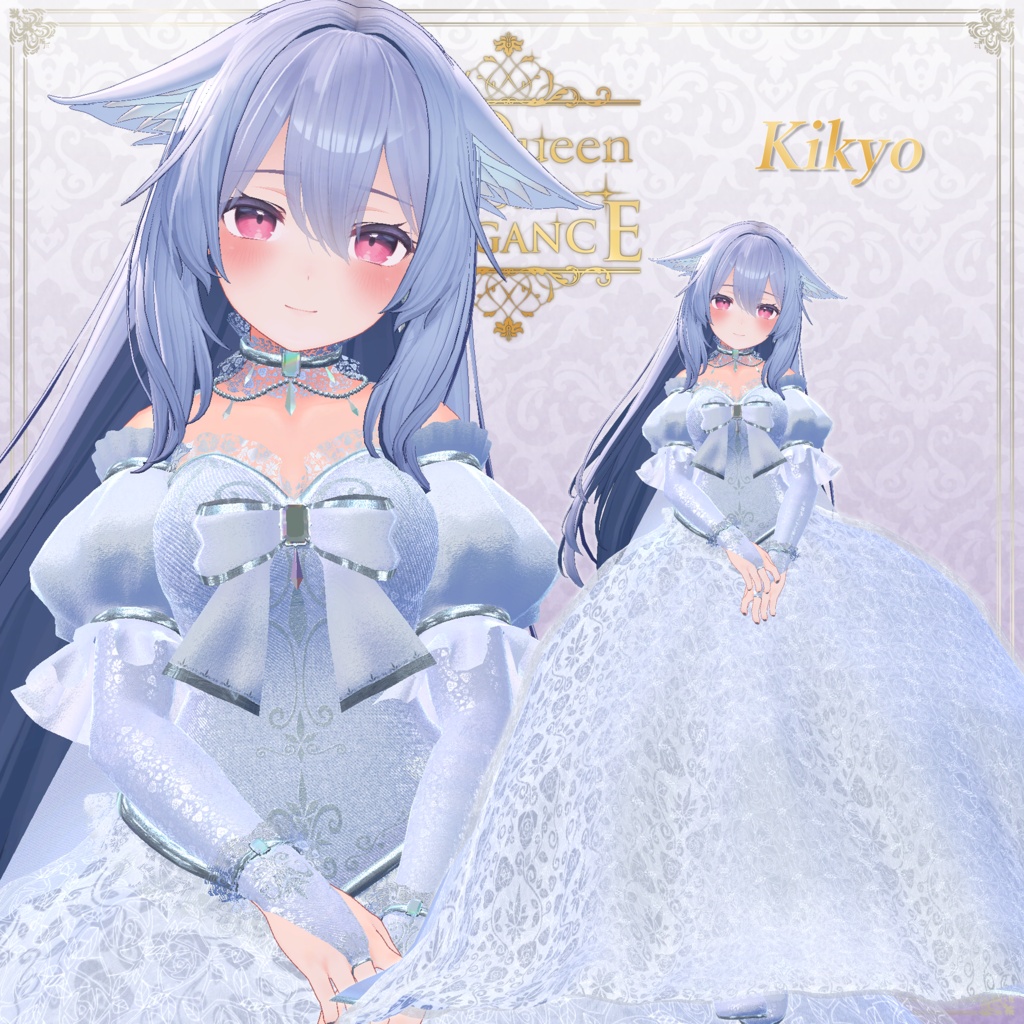 女性アバター向け衣装『Queen of Elegance』 - By ヴォッドリース/ CP39