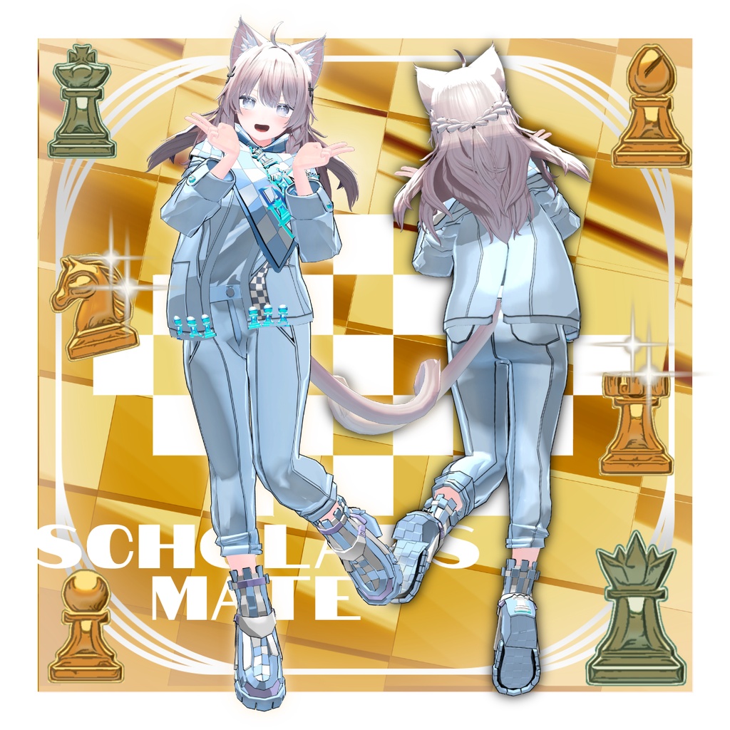 【✨期間限定セール中✨】女性アバター向け衣装『Scholars Mate』 - By DEMITASS-KUN / CP2