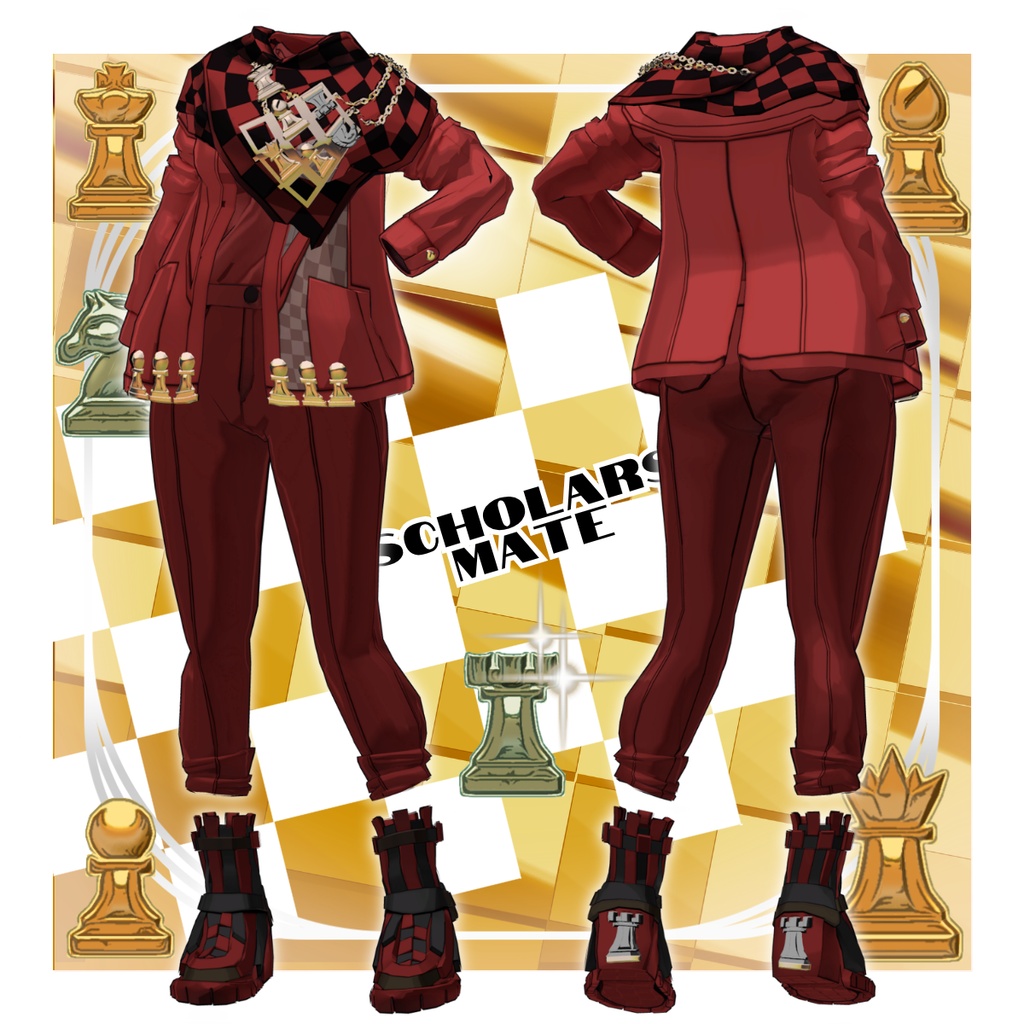 【✨期間限定セール中✨】女性アバター向け衣装『Scholars Mate』 - By DEMITASS-KUN / CP2