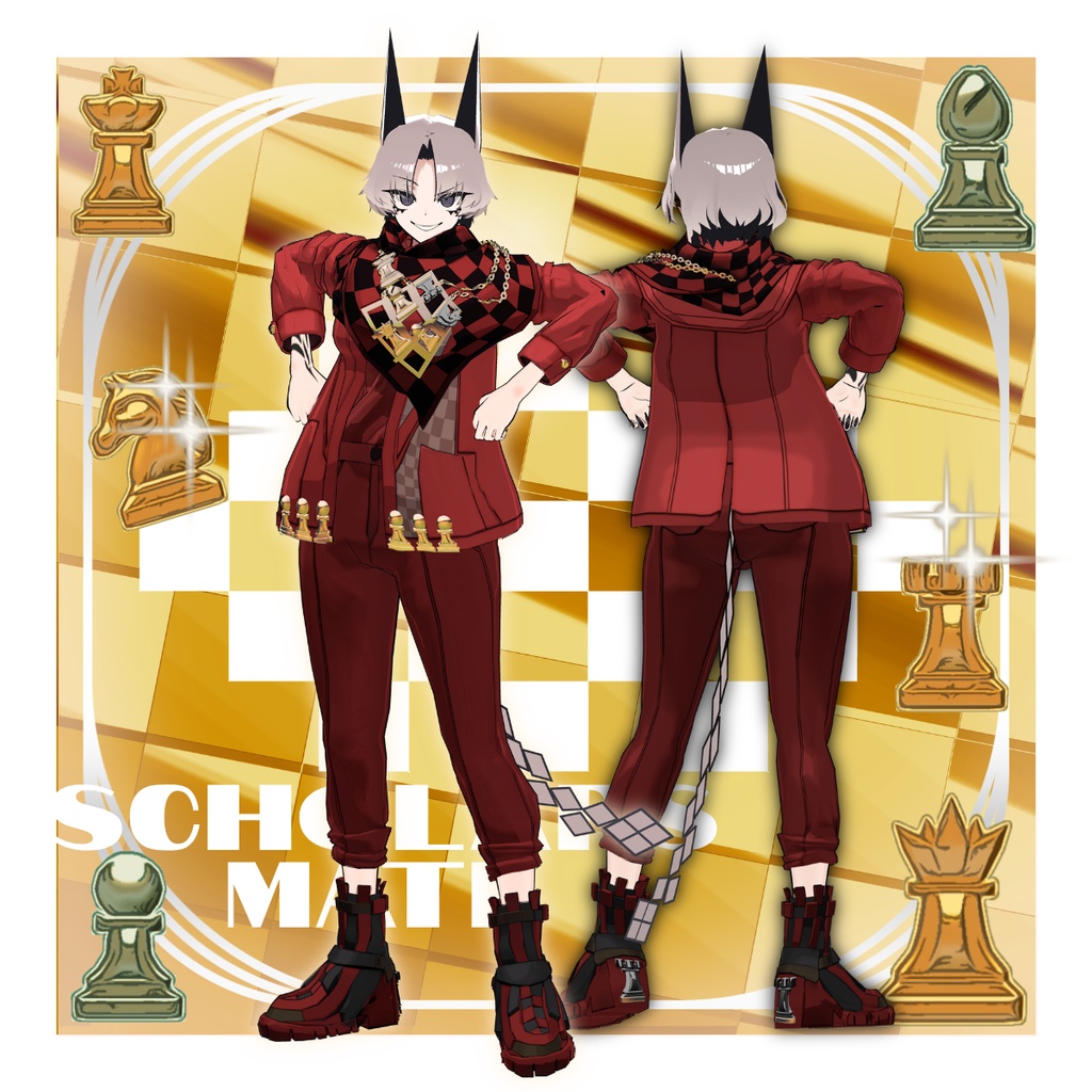 【✨期間限定セール中✨】女性アバター向け衣装『Scholars Mate』 - By DEMITASS-KUN / CP2